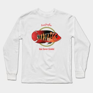 Red Terror Cichlid Long Sleeve T-Shirt